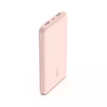 BELKIN 10k Mah Power Bank USB-C/USB-A 15W – rosa