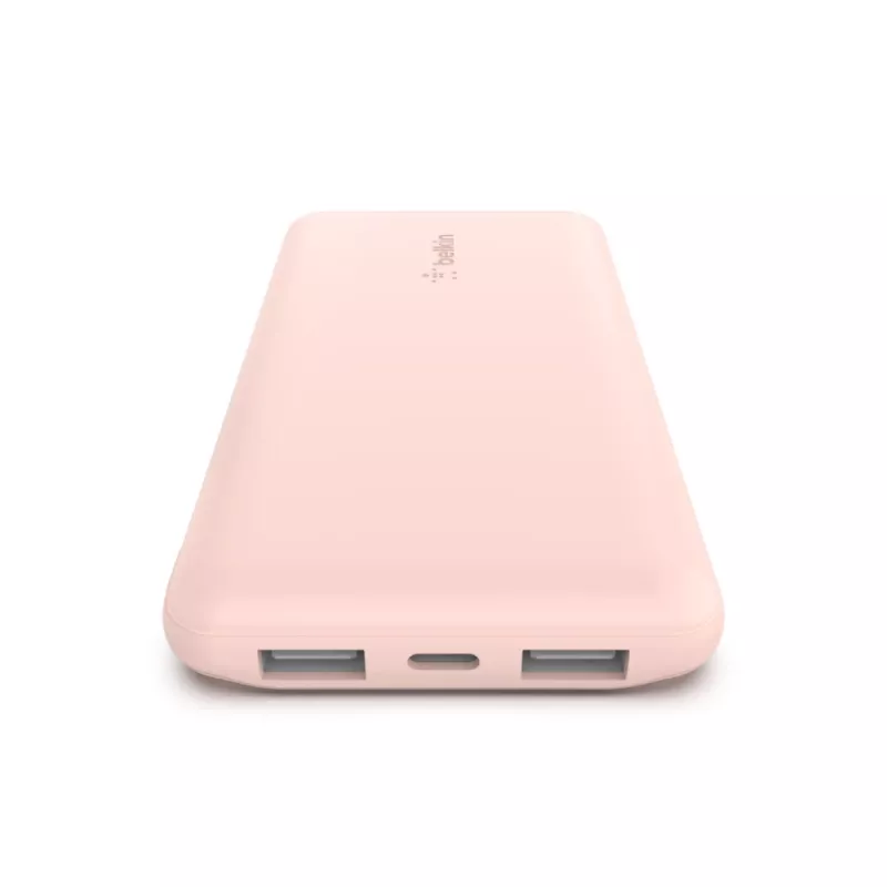 BELKIN 10k Mah Power Bank USB-C/USB-A 15W – rosa