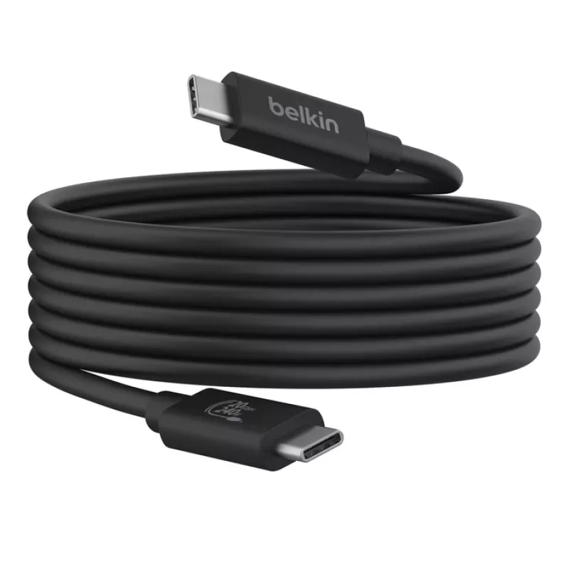 Cavo USB Belkin INZ004BT2MBK USB4 Gen 2x2 2 m USB-C nero