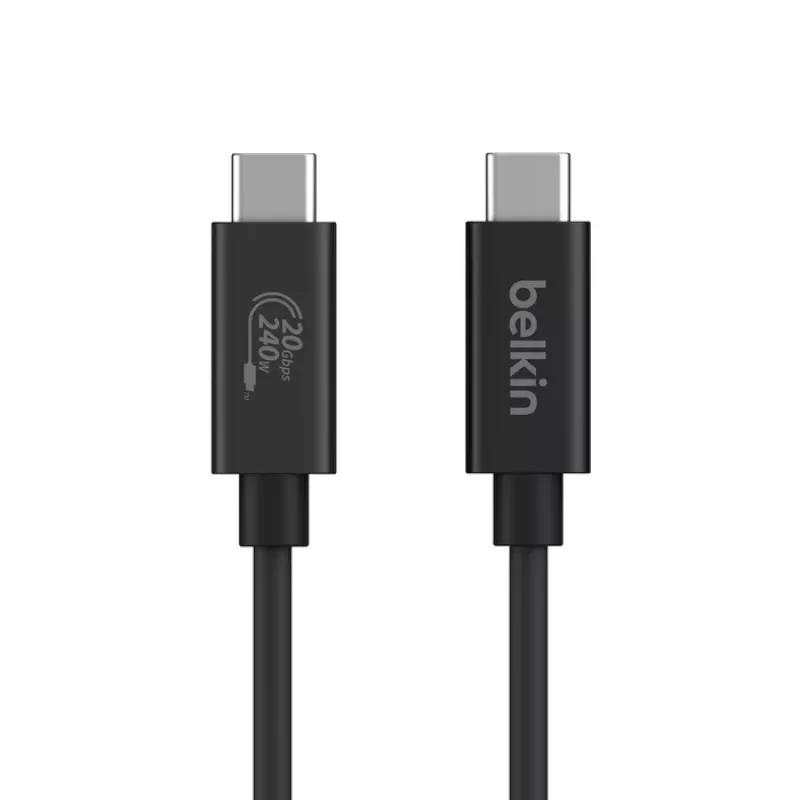 Cavo USB Belkin INZ004BT2MBK USB4 Gen 2x2 2 m USB-C nero