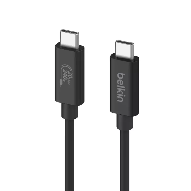 Cavo USB Belkin INZ004BT2MBK USB4 Gen 2x2 2 m USB-C nero