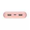 Powerbank BELKIN 20k USB-A e USB-C 15 W rosa
