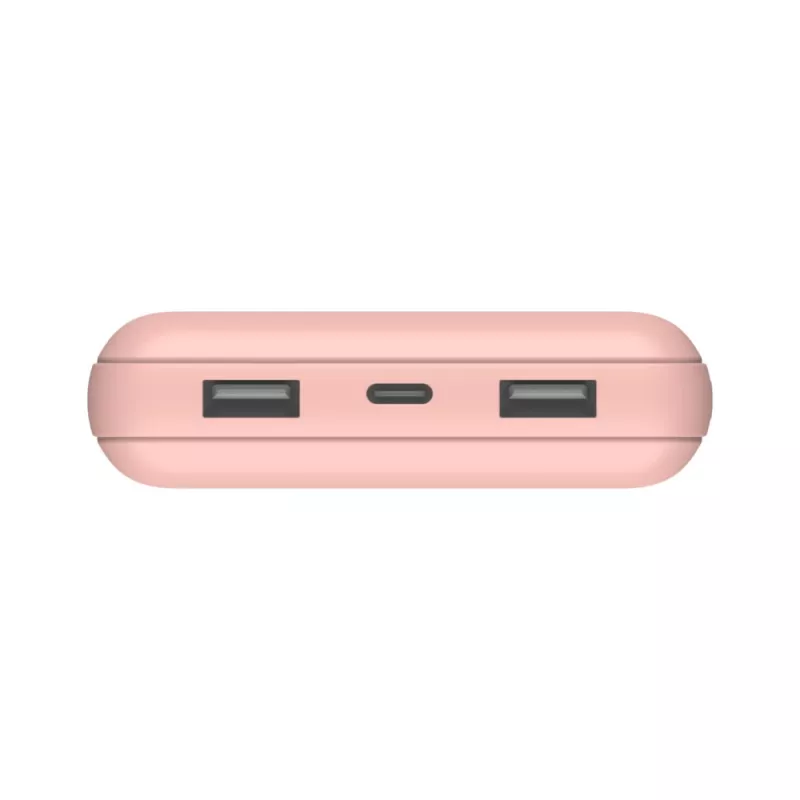 Powerbank BELKIN 20k USB-A e USB-C 15 W rosa