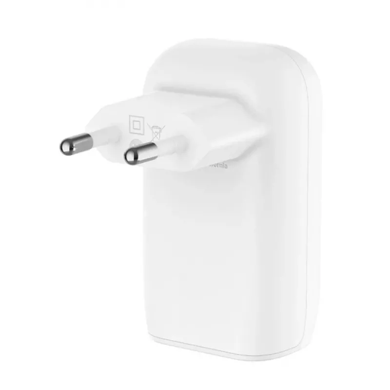 BELKIN Caricabatterie da parete - BoostCharge - Caricabatterie USB-C 3 porte - Con PPS 67W - Bianco