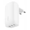 BELKIN Caricabatterie da parete - BoostCharge - Caricabatterie USB-C 3 porte - Con PPS 67W - Bianco