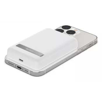 BELKIN Magnetic Wireless Power Bank 5000 mAh bianco
