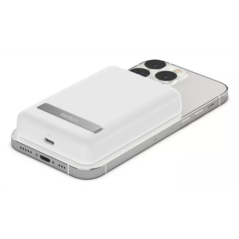 BELKIN Magnetic Wireless Power Bank 5000 mAh bianco