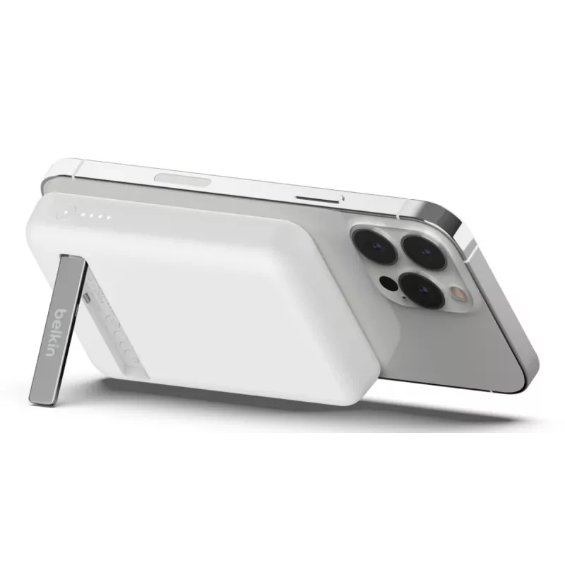 BELKIN Magnetic Wireless Power Bank 5000 mAh bianco