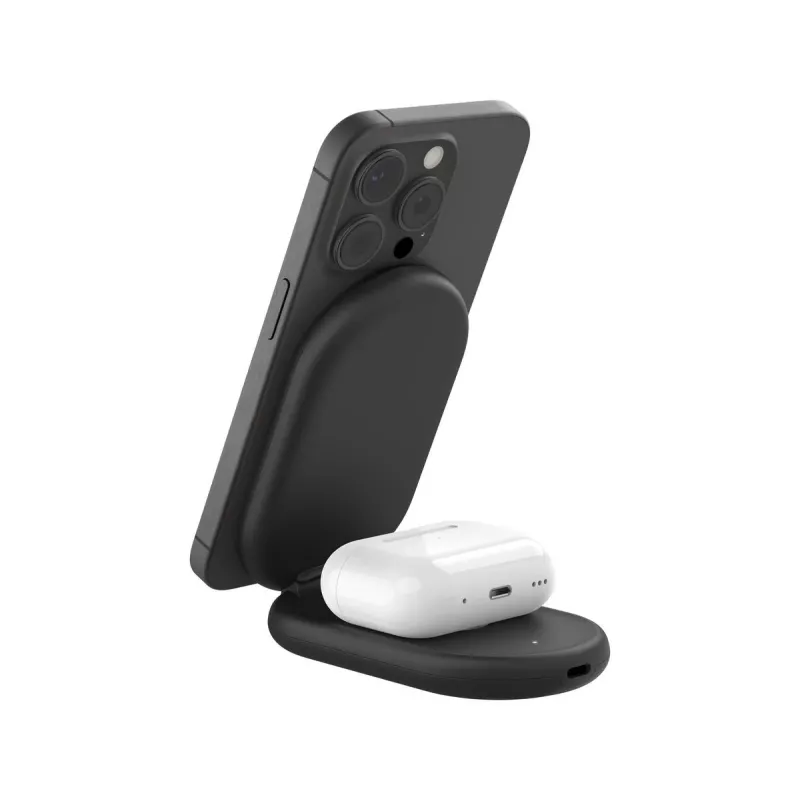Caricabatterie wireless Belkin BoostCharge WIZ028VFBK ricarica rapida USB Type-C per interni