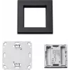 Interruttore luce Homematic IP 159881A0 — antracite, controllo a pulsanti, batteria (AAA), IP20, 86×86×19 mm
