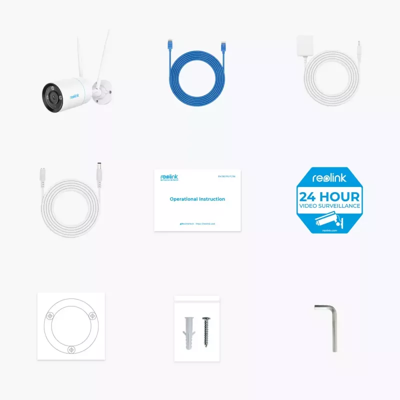 Telecamera di sorveglianza IP Reolink W330 4K Wi-Fi 6
