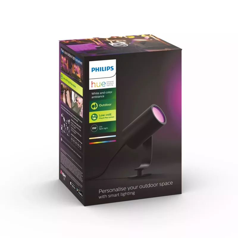 Philips Hue White and Colour Ambiance Lily Faretto da esterno