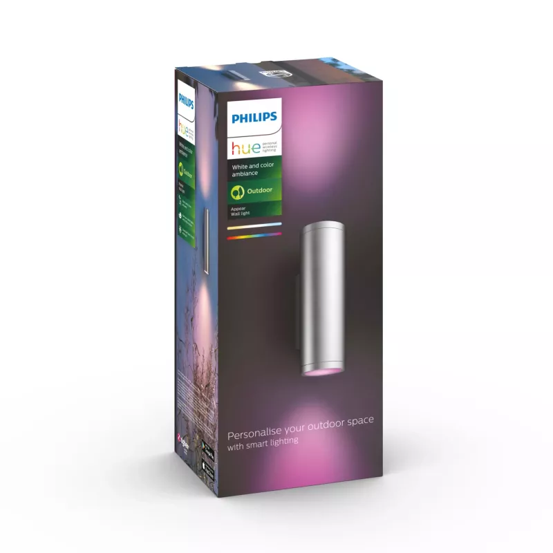Philips Hue White and Colour Ambience Appear Applique da esterno
