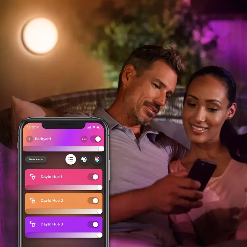 Applique da esterno Philips Hue White and colour ambience Daylo