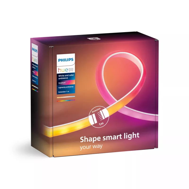 Philips Hue White and Colour Ambience Gradient Lightstrip Estensione 1 metro