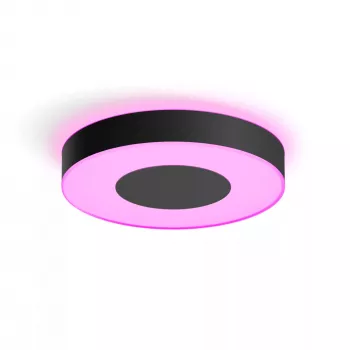 Plafoniera smart Philips Hue Infuse large nero – White and Color Ambiance, Bluetooth, Ø425×86 mm, 50–60 Hz