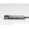Equip adattatore multifunzione USB-C 5-in-1, HDMI, Gigabit-LAN, USB 3.2 Gen1, 100W USB PD