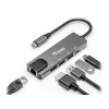 Equip adattatore multifunzione USB-C 5-in-1, HDMI, Gigabit-LAN, USB 3.2 Gen1, 100W USB PD