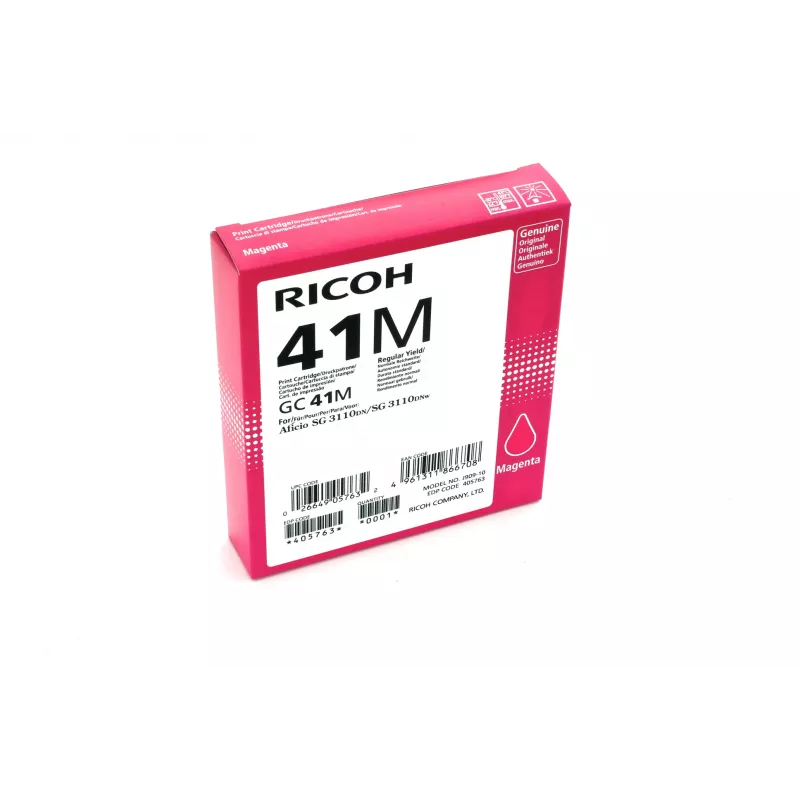 Ricoh 405763 cartuccia d'inchiostro 1 pz. originale magenta resa standard