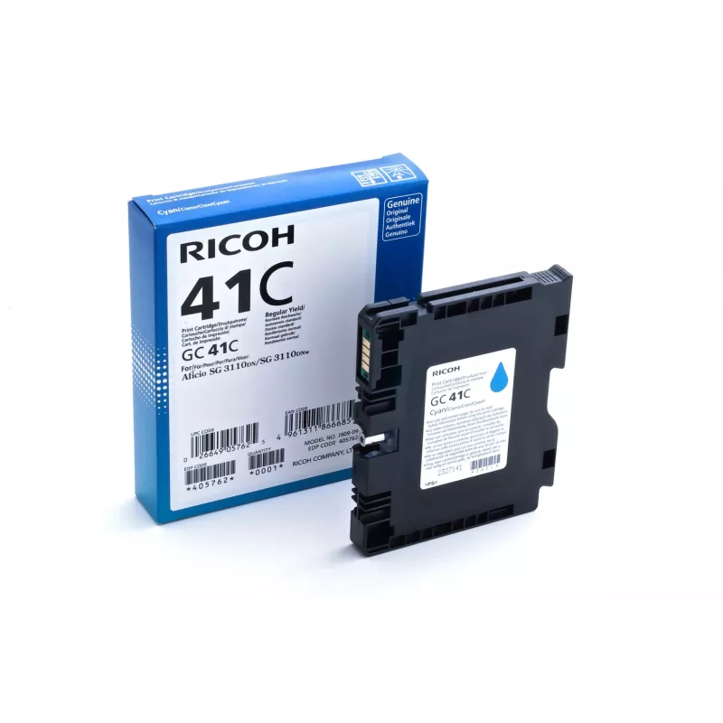 Ricoh 405762 cartuccia d'inchiostro 1 pz. originale ciano resa standard