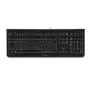 CHERRY KC 1000 tastiera universale USB AZERTY belga nero