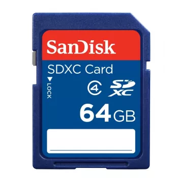 WESTERN DIGITAL SanDisk scheda SDXC classe 4 64 GB
