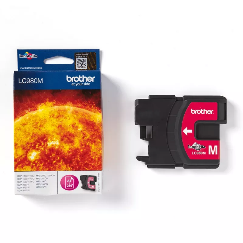 Brother LC980M cartuccia d'inchiostro 1 pz. originale magenta