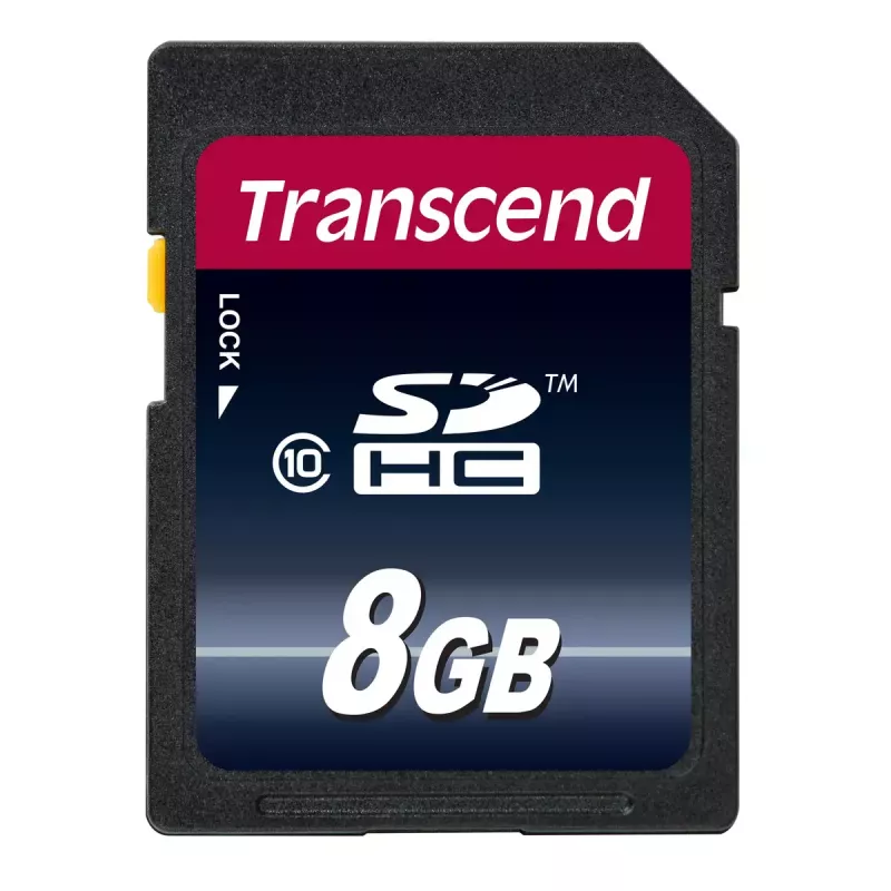 Memoria flash Transcend 8GB SDHC classe 10 TS8GSDHC10
