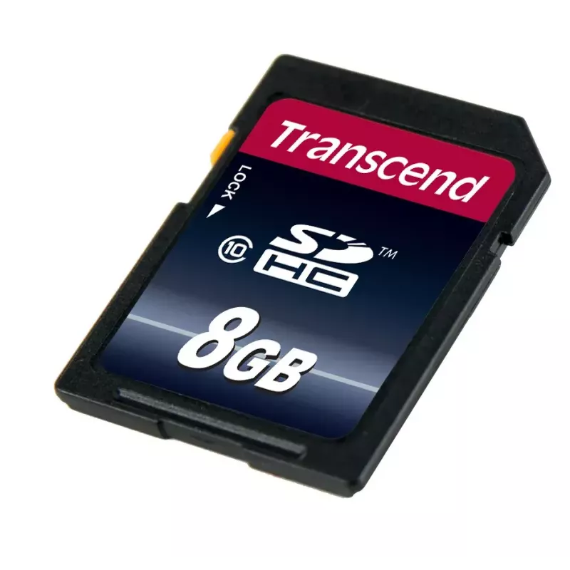 Memoria flash Transcend 8GB SDHC classe 10 TS8GSDHC10