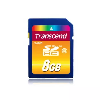 Memoria flash Transcend 8GB SDHC classe 10 TS8GSDHC10