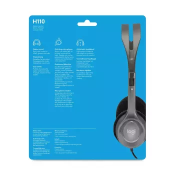 LOGITECH H110 – 3,5 mm – cuffie stereo