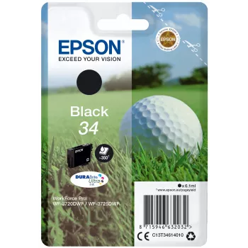 Epson Golfball confezione singola nero 34 DURABrite Ultra Ink