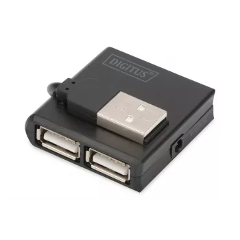 DIGITUS Hub USB 2.0 High-speed 4 porte (da-70217)