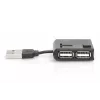 DIGITUS Hub USB 2.0 High-speed 4 porte (da-70217)