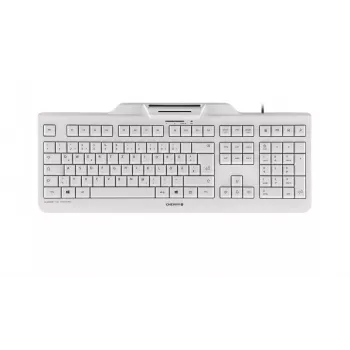 CHERRY KC 1000 SC Office USB QWERTZ tedesco grigio tastiera