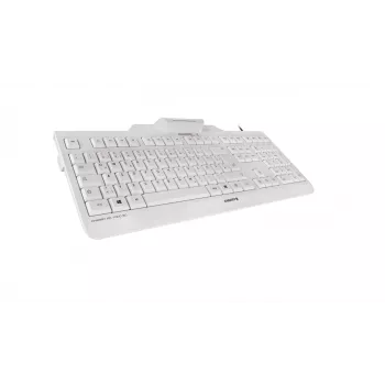 CHERRY KC 1000 SC Office USB QWERTZ tedesco grigio tastiera