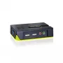 LevelOne switch KVM USB VGA 2 porte, supporto audio