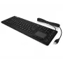 KeySonic KSK-6231 INEL (DE) tastiera industriale USB QWERTZ tedesco nero
