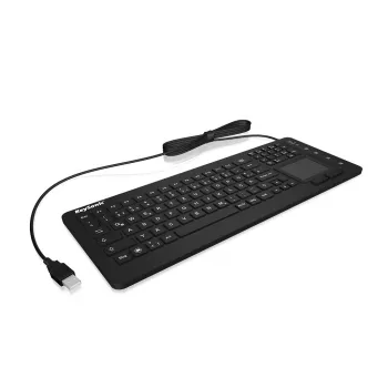 KeySonic KSK-6231 INEL (DE) tastiera industriale USB QWERTZ tedesco nero