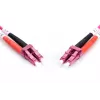 DIGITUS cavo patch in fibra ottica, LC a LC multimodale OM4 – 50/125 µ, duplex, colore RAL4003, lunghezza 5 m