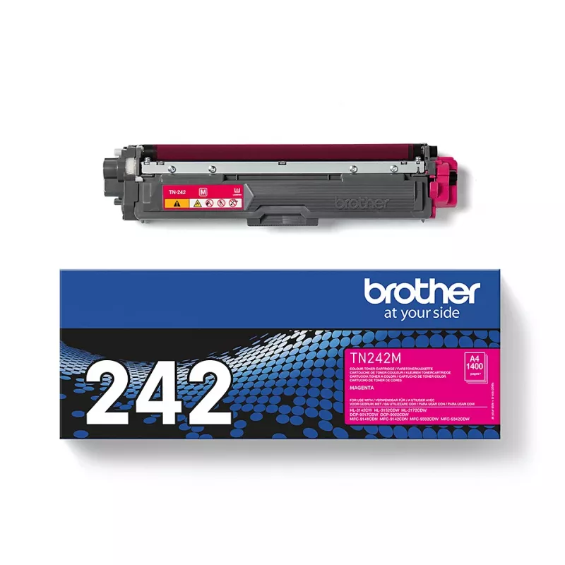 Cartuccia toner Brother TN-242M 1000 pagine magenta