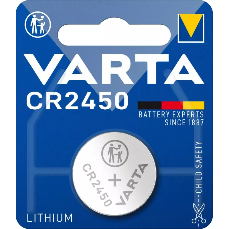 VARTA pila a bottone al litio CR2450 3V