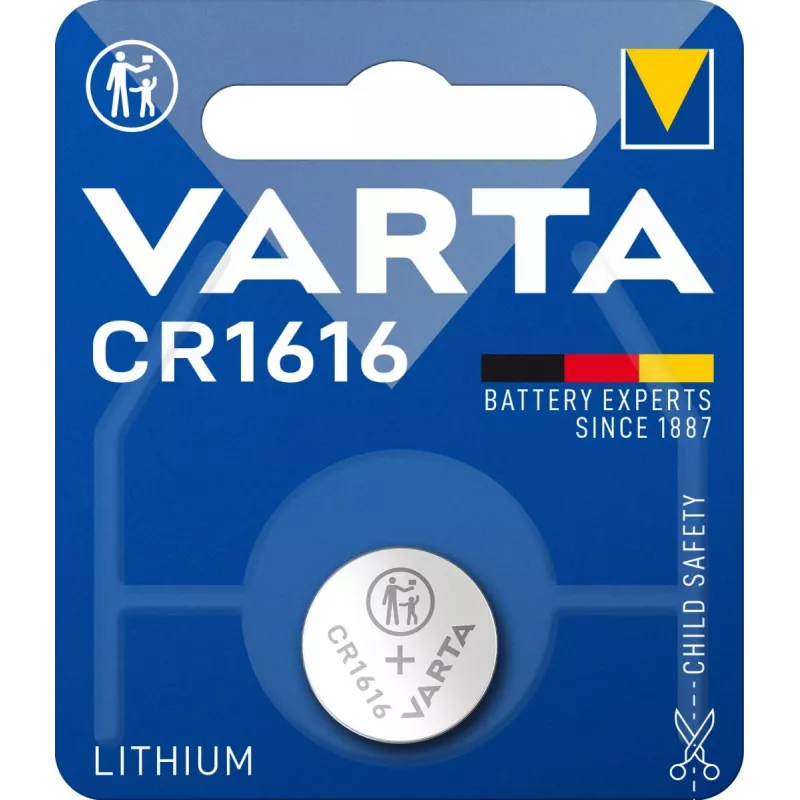 VARTA batteria pila a bottone al litio CR1616 3V