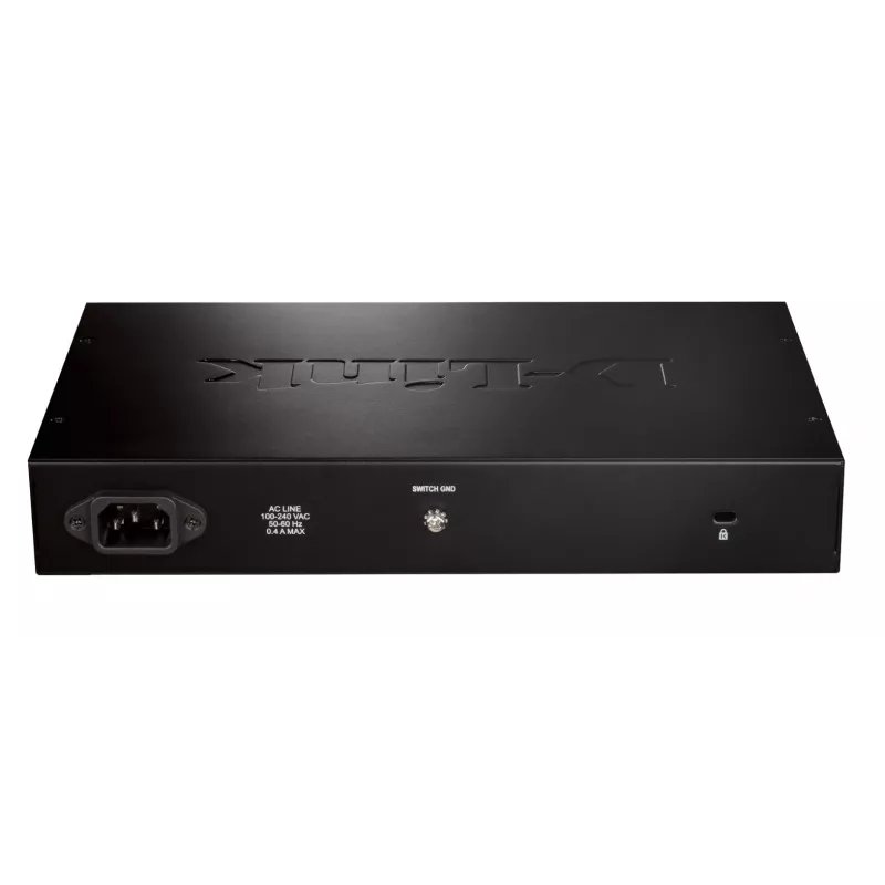 D-Link DGS-1016D/E switch di rete unmanaged nero, metallo