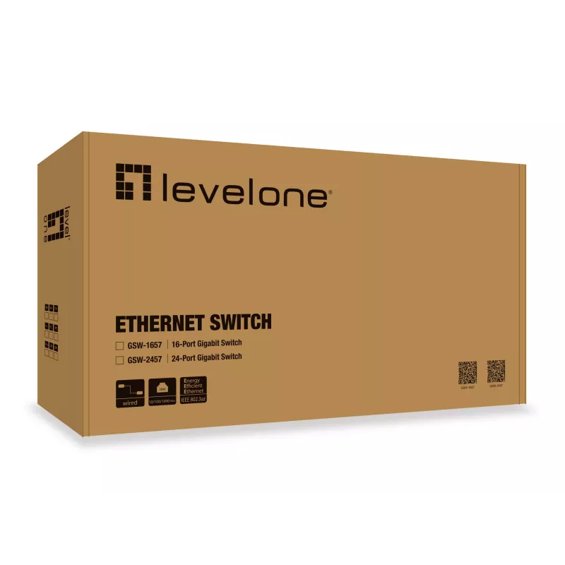 Switch unmanaged LevelOne GSW-2457 24 porte Gigabit