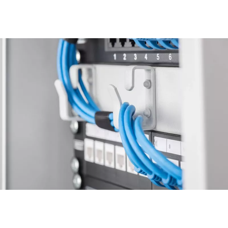 Patch panel DIGITUS CAT6 8 porte schermato nero 10in