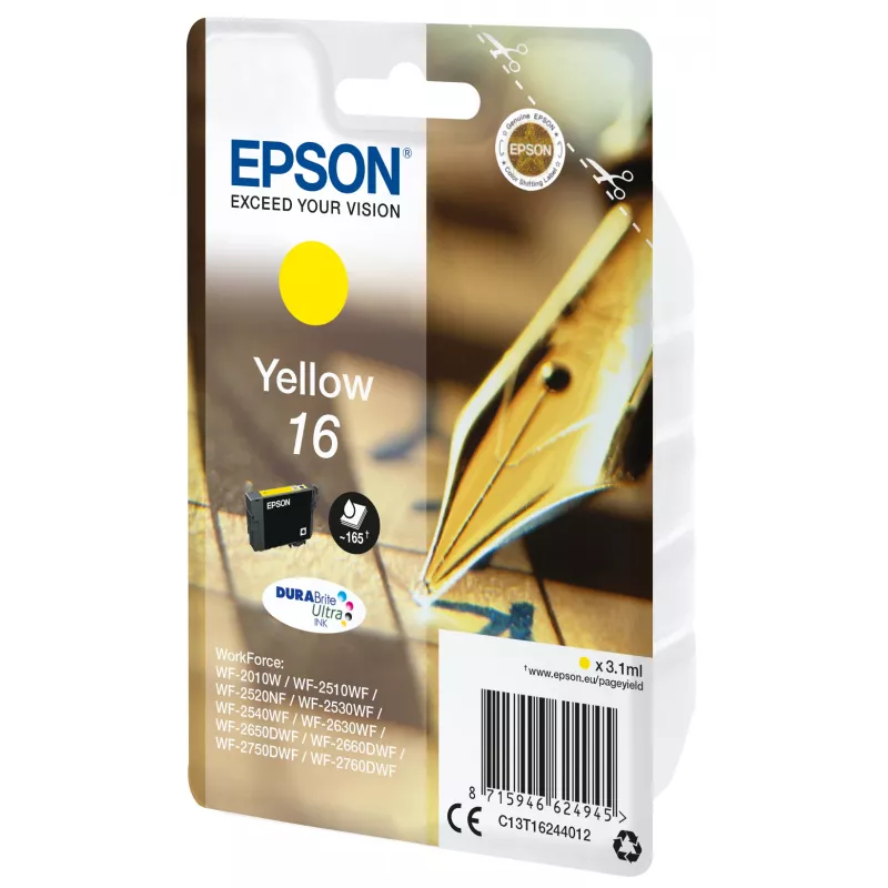 Epson Pen and crossword confezione singola giallo 16 inchiostro DURABrite Ultra