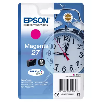 Epson Alarm clock confezione singola magenta 27 DURABrite Ultra Ink