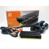 Switch KVM LevelOne 4 porte USB VGA, supporto audio