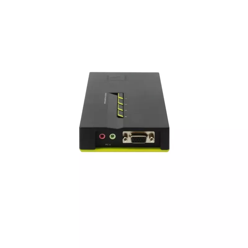 Switch KVM LevelOne 4 porte USB VGA, supporto audio